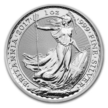 Engeland Britannia 2017 1 ounce silver